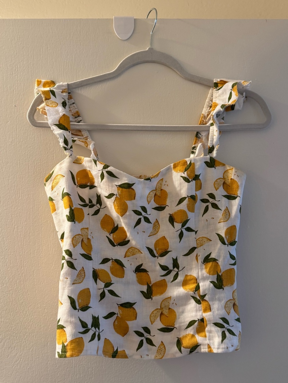 Reformation 🍋 100% linen top
